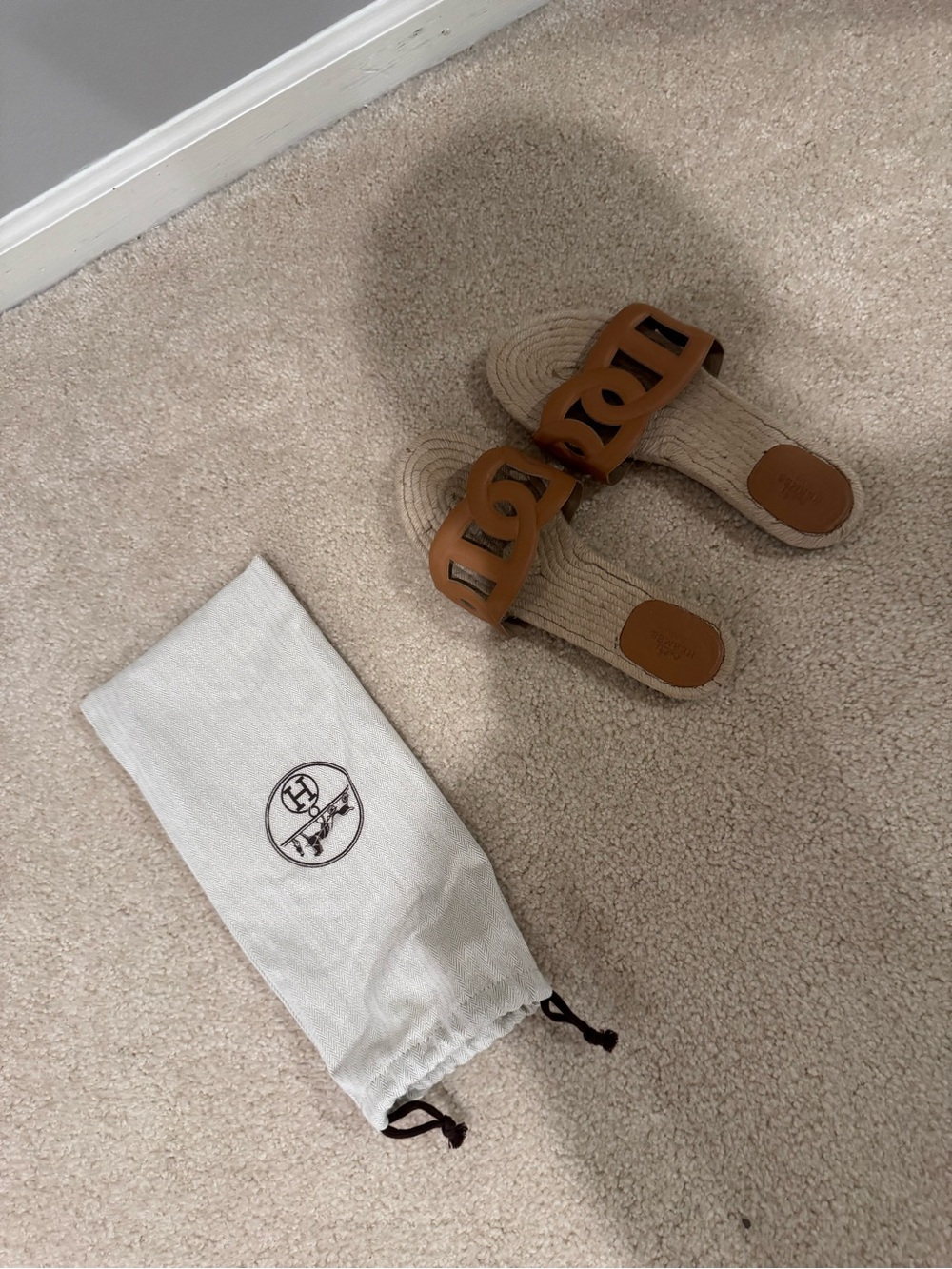 Hermes Famosa espadrille sandal